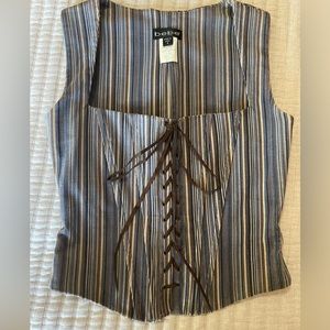 BEBE vintage CORSET top well made RARE